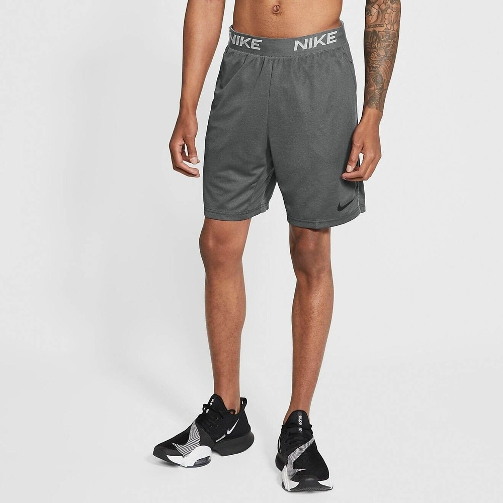 Nike Size XXL Men's Dri-FIT Veneer Knit Training Shorts Lightweight Breathable